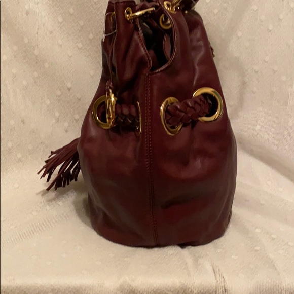 *SOLD*Michael Kors Braided Grommet Shoulder Tote - Picture 3 of 11